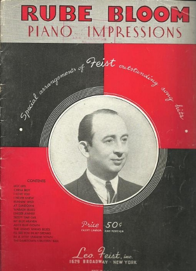 Picture of Rube Bloom, Piano Impressions