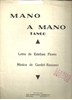 Picture of Mano a Mano (Tango), Esteban Flores & Gardel-Razzano
