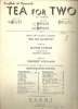 Picture of Tea for Two, Tu seras, Irving Caesar & Vincent Youmans, from "No No Nanette", low voice sheet music
