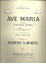Picture of Ave Maria, Robert A. Horne, med-high voice