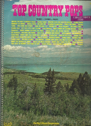 Picture of Top Country Pops, sheet music songbook