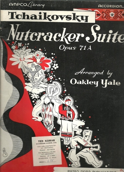 Picture of Nutcracker Suite, Peter Tchaikovsky(Tchaikowsky), arr. Oakley Yale, accordion folio