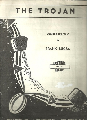 Picture of The Trojan, Frank Lucas, accordion solo sheet music