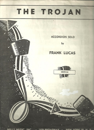 Picture of The Trojan, Frank Lucas, accordion solo sheet music