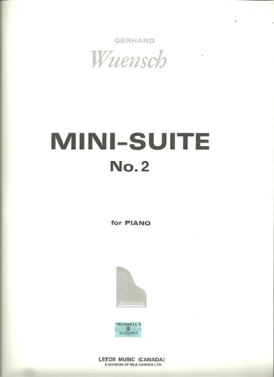 Picture of Mini-Suite No. 2, Gerhard Wuensch, piano solo 