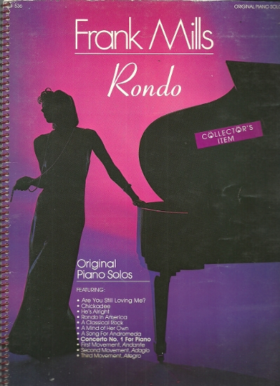 Picture of Frank Mills, Rondo, piano solo folio