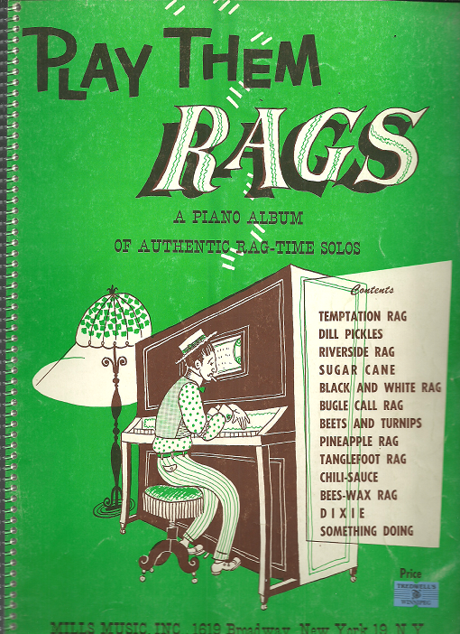 Tredwells-Music.com|Sugar Cane Rag, Scott Joplin, piano solo sheet ...