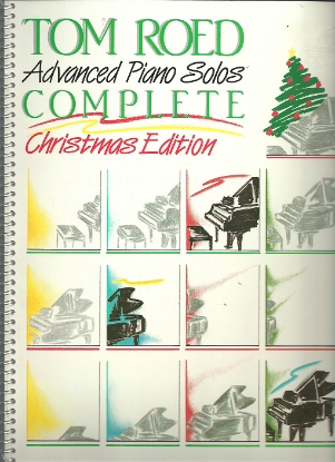 Picture of Tom Roed Advanced Piano Solos Complete Christmas Edition, piano solo sheet music folio