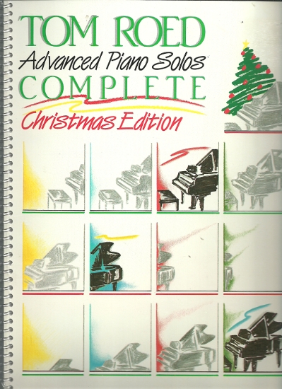 Picture of Tom Roed Advanced Piano Solos Complete Christmas Edition, piano solo sheet music folio