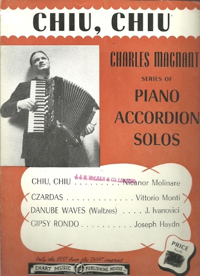 Picture of Chiu Chiu, Nicanor Molinare, arr. Charles Magnante, accordion solo sheet music