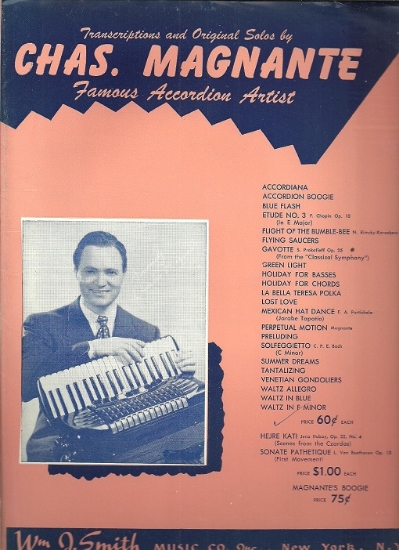 Picture of Gavotte from the Classical Symphony, S. Prokofieff Op. 25, arr. Charles Magnante, accordion solo sheet music