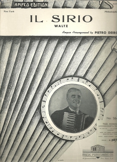 Picture of Il Sirio (Waltz), Pietro Deiro, accordion solo sheet music