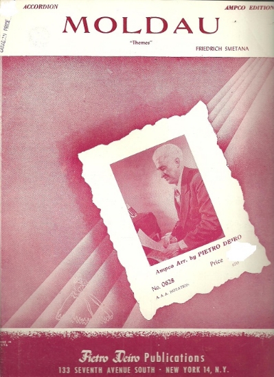 Picture of Moldau Themes, B. Smetana, arr. Pietro Deiro, accordion solo sheet music