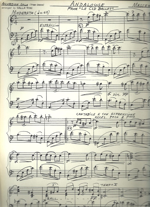 Tredwells-Music.com|Andalouse from 