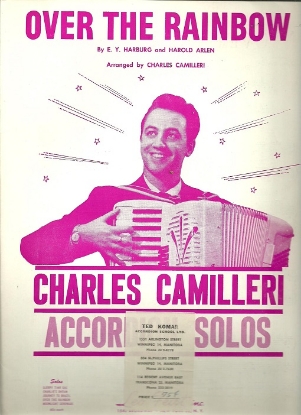 Picture of Over the Rainbow, E. Y. Harburg & Harold Arlen, arr. Charles Camilleri, accordion solo sheet music
