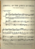 Picture of Arrival of the Queen of Sheba, G. F. Handel, arr. Brian Easdale, piano duo, sheet music folio