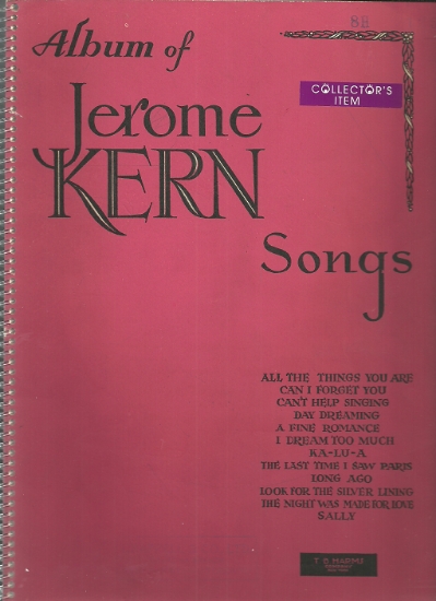 Picture of Album of Jerome Kern Songs(Volume 1)
