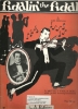 Picture of Fiddlin' the Fiddle, Dave Rubinoff, a novelty violin solo, sheet music