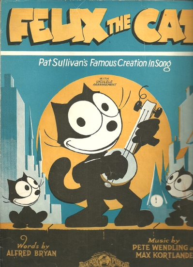 Picture of Felix the Cat, Alfred Bryan/ Pete Wendling/ Max Kortlander, sheet music