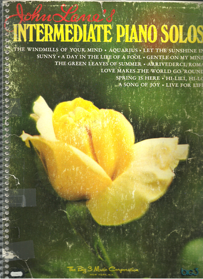 Picture of Intermediate Piano Solos Book  1, arr. John Lane
