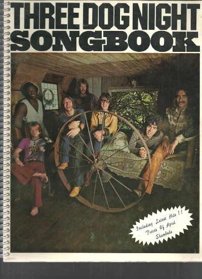 Picture of Three Dog Night Songbook, sheet music folio