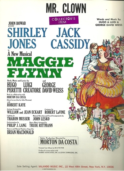Picture of Mr. Clown, from "Maggie Flynn", Hugo & Luigi and George David Weiss
