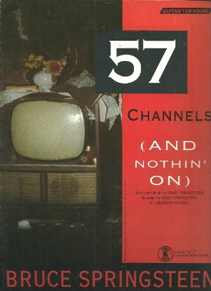 Picture of 57 Channels (And Nothin' On), Bruce Springsteen, TAB guitar