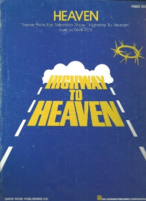 Picture of Heaven, theme from "Highway to Heaven", David Rose, piano solo sheet music
