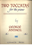 Picture of Toccata No. 2, George Antheil, piano solo 