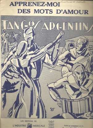 Picture of Apprenez-mois des mots d'amour, Tango Argentine, A. J. Presenti & A. Mario Melfi, sheet music