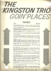 Picture of Goin' Places, The Kingston Trio, sheet music songbook