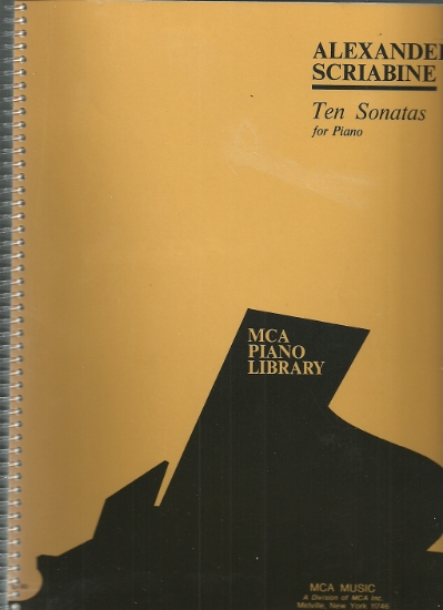 Picture of Alexander Scriabine, Ten Sonatas for Piano, ed. Harold Sheldon, piano solo, sheet music folio