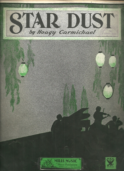 Picture of Star Dust, Stardust, Hoagy Carmichael, transcribed for piano solo by James Matte, sheet music