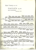 Picture of Toccata Op. 92, Carl Czerny, piano solo 