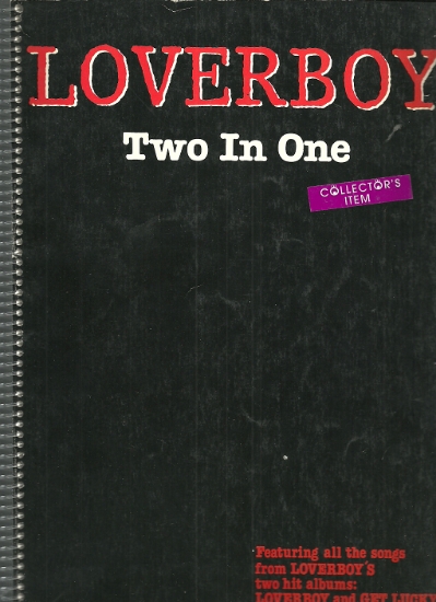 Picture of Loverboy, Two in One, sheet music songbook