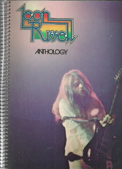 Picture of Leon Russell Anthology, sheet music songbook, spiral coil bound