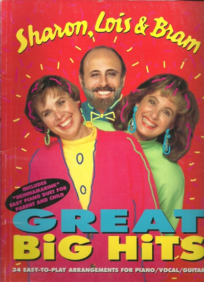 Picture of Sharon Lois and Bram Great Big Hits, sheet music songbook