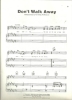 Picture of Don't Walk Away, Toni Childs & Phil Ramacom, sheet music