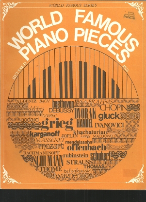 Picture of World Famous Piano Pieces (4th Edition), piano solo sheet music folio