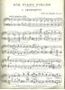 Picture of Six Piano Pieces Op. 41, Ernst von Dohnanyi, piano solo 