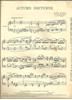 Picture of Autumn Nocturne, Josef Myrow, piano solo