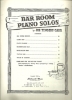 Picture of Bar Room Piano Solos, Joe "Fingers" Carr, piano solo, sheet music folio