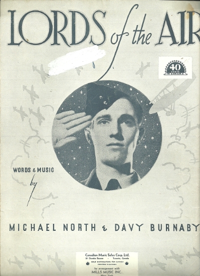 Picture of Lords of the Air, Michael North & Davy Burnaby, sheet music