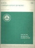 Picture of 1968, Royal Conservatory of Music, Grade 8 Piano Exam Book, 1968 Edition, University of Toronto, sheet music folio