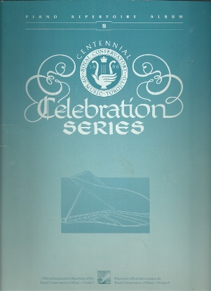Picture of 1988, Royal Conservatory of Music, Grade 8 Piano Exam Book, 1988 Celebrations Series, University of Toronto, sheet music folio