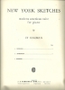 Picture of New York Sketches, Cy Coleman, piano solo, sheet music folio