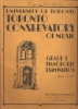 Picture of 1947, Royal Conservatory of Music, Grade  1 Piano Exam Book, 1947 Edition, University of Toronto, sheet music folio
