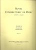Picture of 1966, Royal Conservatory of Music, Grade 3 Piano Exam Book, 1966 Edition, University of Toronto, sheet music folio