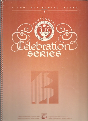 Picture of 1988, Royal Conservatory of Music, Grade 3 Piano Exam Book, 1988 Centennial Celebration Series, University of Toronto, sheet music folio