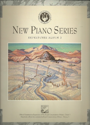 Picture of 1994, Royal Conservatory of Music, Grade 3 Piano Exam Book, 1994 New Piano Series, University of Toronto, sheet music folio